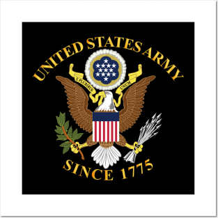 US Army Since 1775 wo BackGrnd Posters and Art